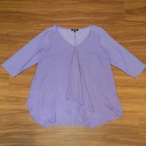 Relativity Light Purple Women's Blouse